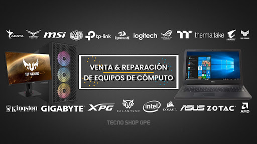 TECNO SHOP GPE | Hardware & Servicios en Computo & Laptops