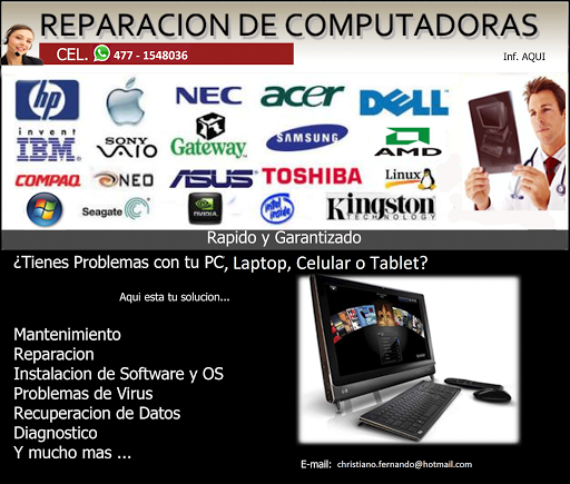 Reparacion de Computadoras Reparacion de Computadoras