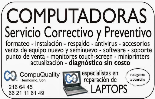 CompuQuality - Reparación computadoras - Nosotros Recuperamos Tus Datos
