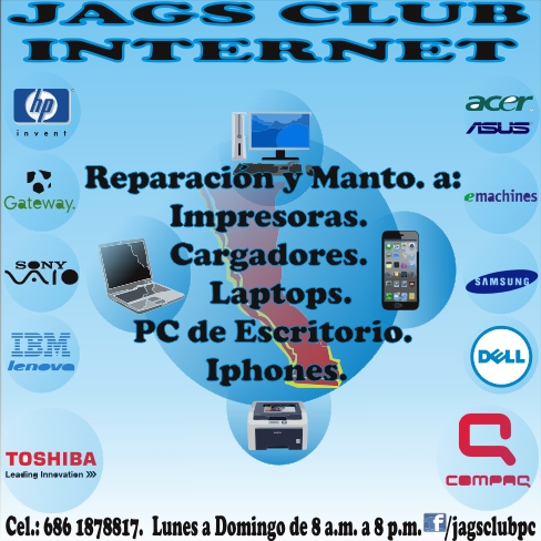 REPARACIONES DE LAPTOPS E IMPRESORAS (JAGS CLUB REPARACIONES)