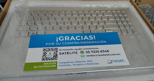 reset satélite