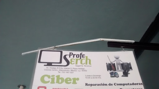 Taller de Soporte Técnico de Capacitación y Tecnología "Profe Serch"
