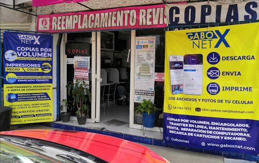 Copias, Papelería, Ciber, Reparación de computadoras, GaboxNet