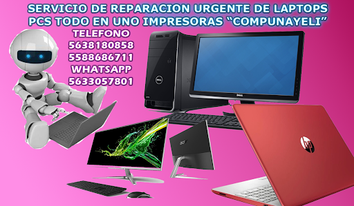 Reparación de computadoras-laptops-impresoras en las huertas "COMPUNAYELI"