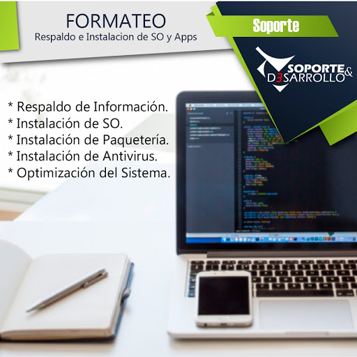 Reparación de Computadoras - Venta de equipo y accesorios (Soporte y Desarrollo)