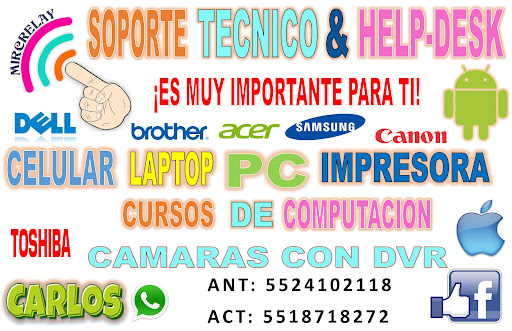 Soporte Tecnico TI y Reparación de Celulares, Laptop e Impresoras.