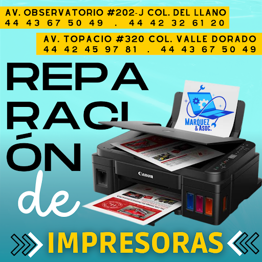 REPARACION DE COMPUTADORAS Marquez & Asoc.