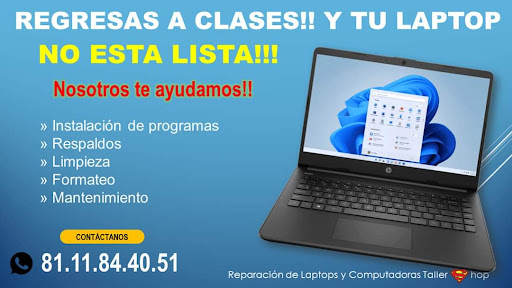Reparacion de Laptops y Computadoras Taller Shop