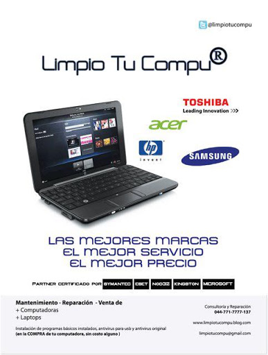 Limpio Tu Compu consultoría y reparación