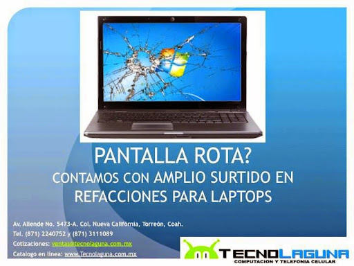 TecnoLaguna Reparación de Celulares y Computadoras Allende, Nueva California
