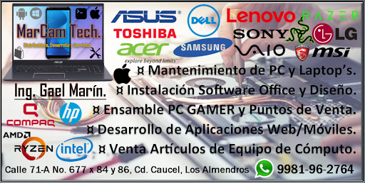 MarCam Tech. Reparación de PC y Laptops